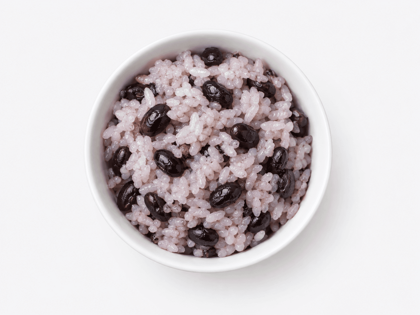 Arroz con soja negra