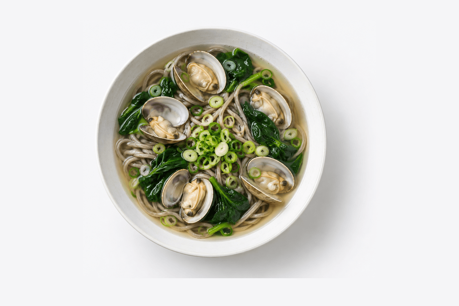 바지락 메밀국수