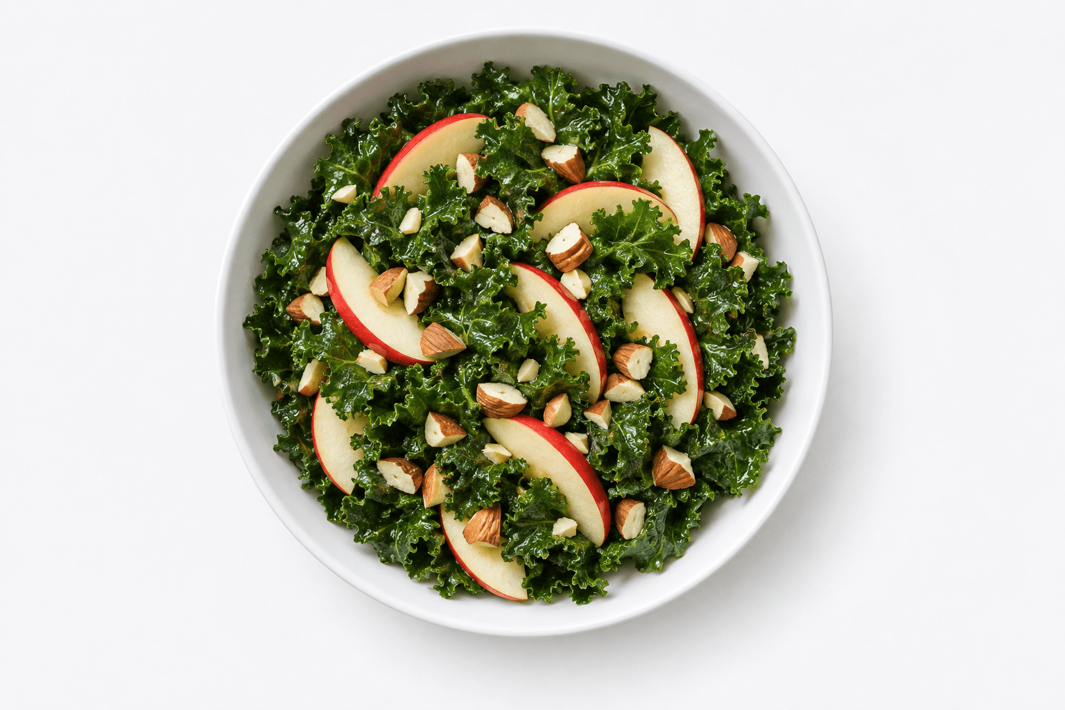 Ensalada de kale y manzana