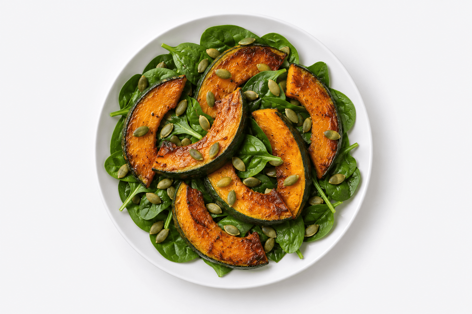 Ensalada de calabaza asada